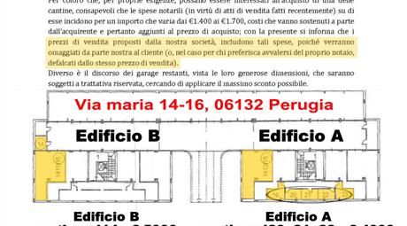 Cantine e garage nuova realizzazione in via maria 14/16, Perugia possibile permuta con mono/bilocale